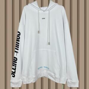 Off-White Men's Hoodie White